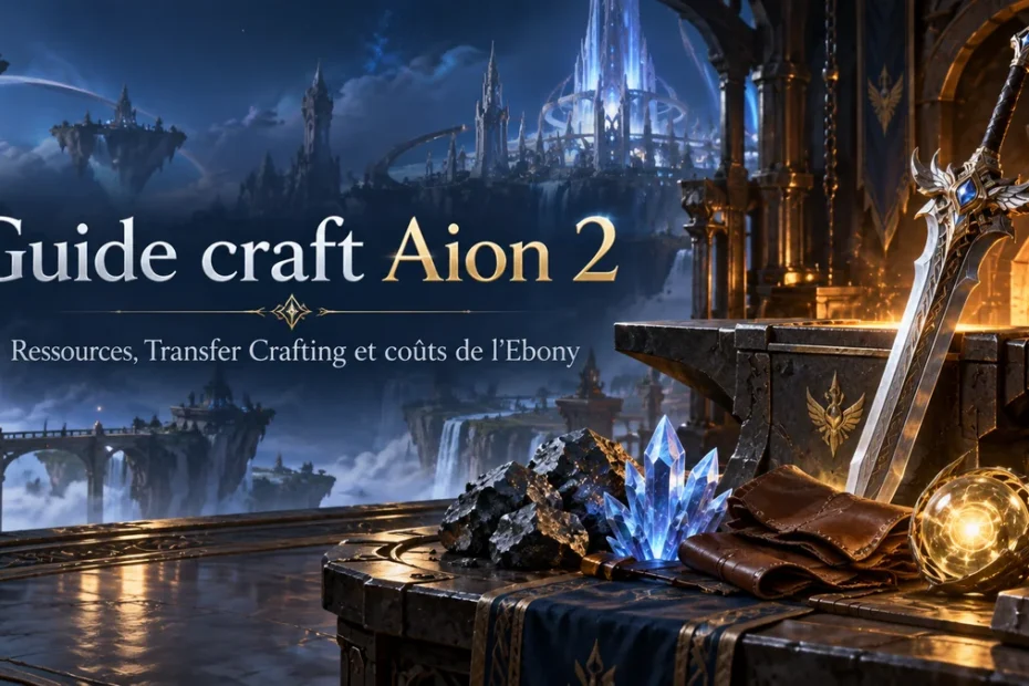 Aion 2 crafting guide: resources, Transfer Crafting and Ebony costs